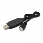 شارژر لیتیوم 7.4V USB  قطع کن دار مناسب برای انواع باطریهای لیتیومی دو سل 